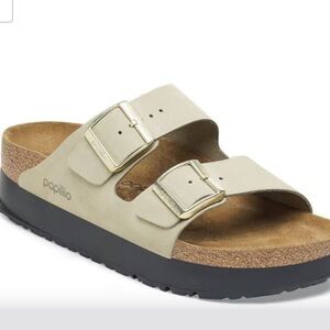 Birkenstock Arizona Papillio Flex Platform Sandals Size 6 NWT